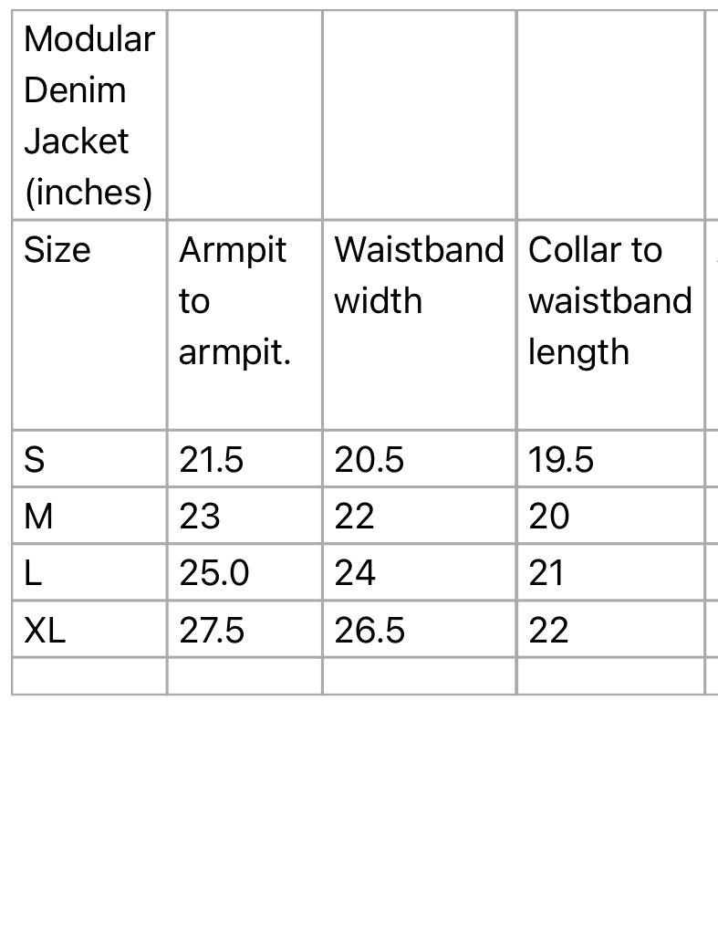 Modular Denim Jacket