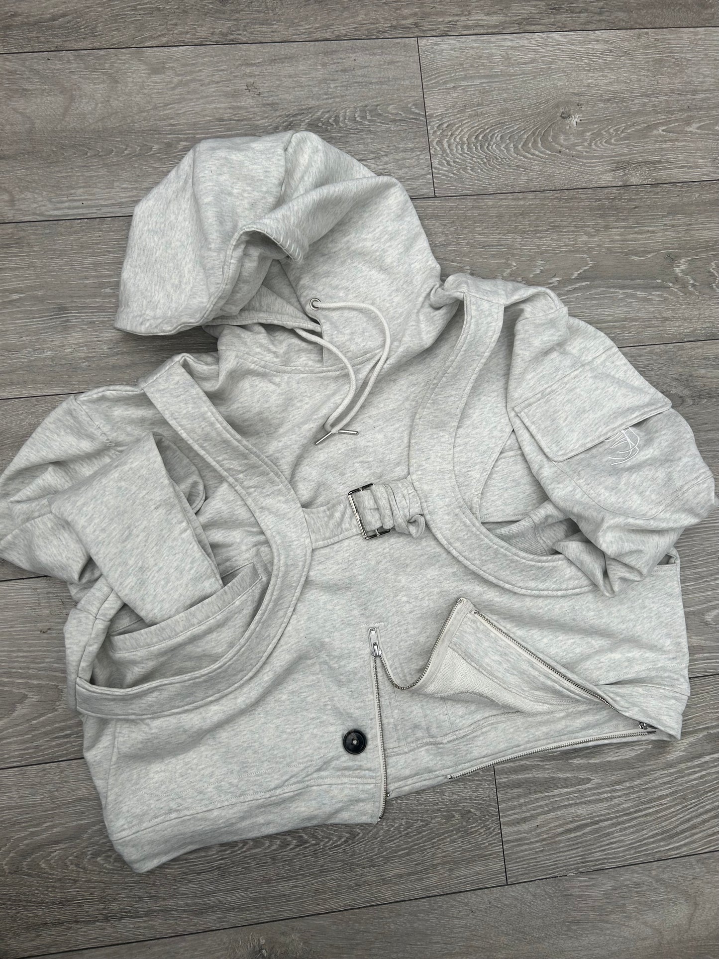 “Basic Grey Hoodie