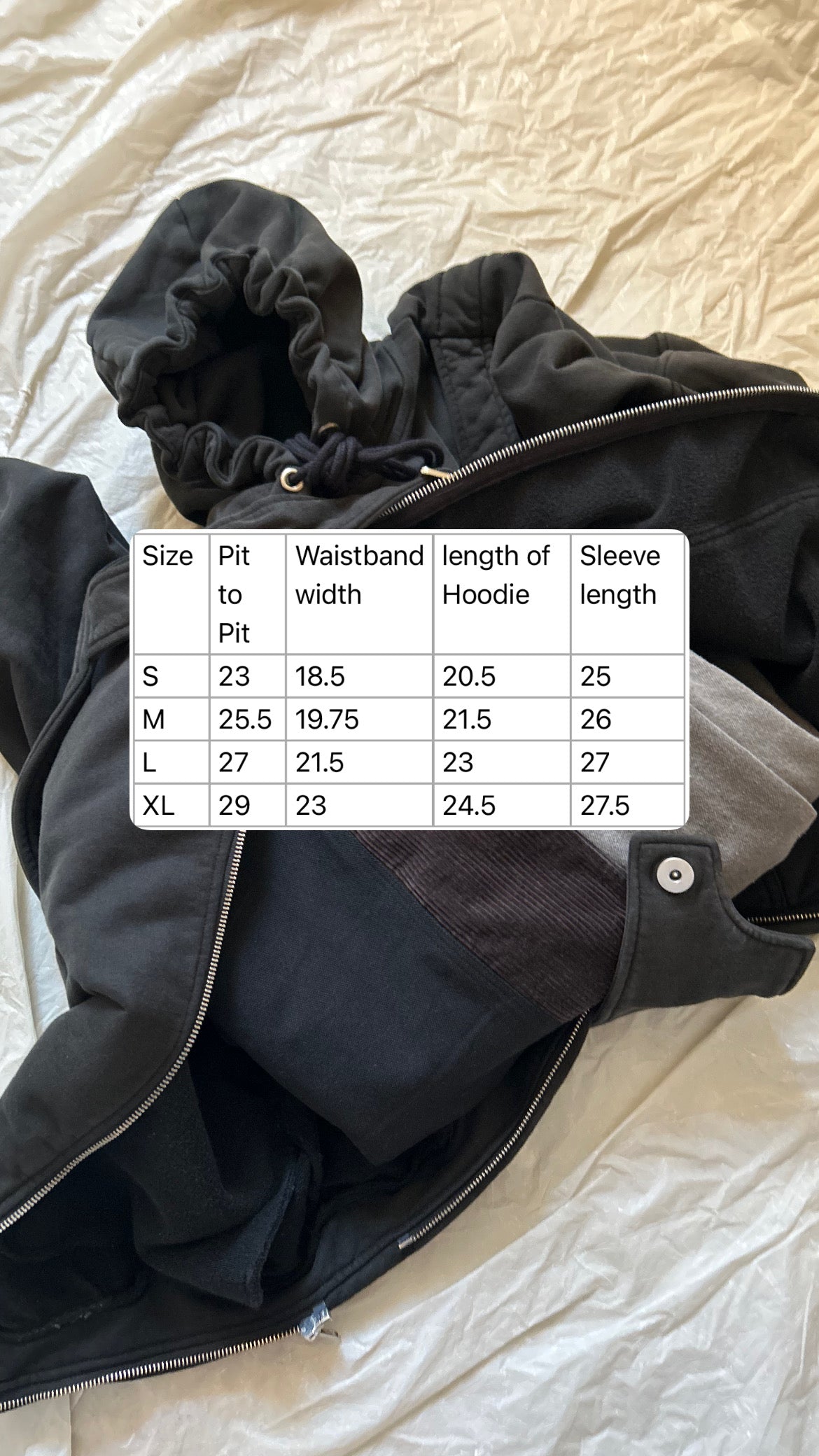 Basic Black Zip